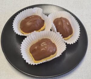 Chocolate Custard eclairs
