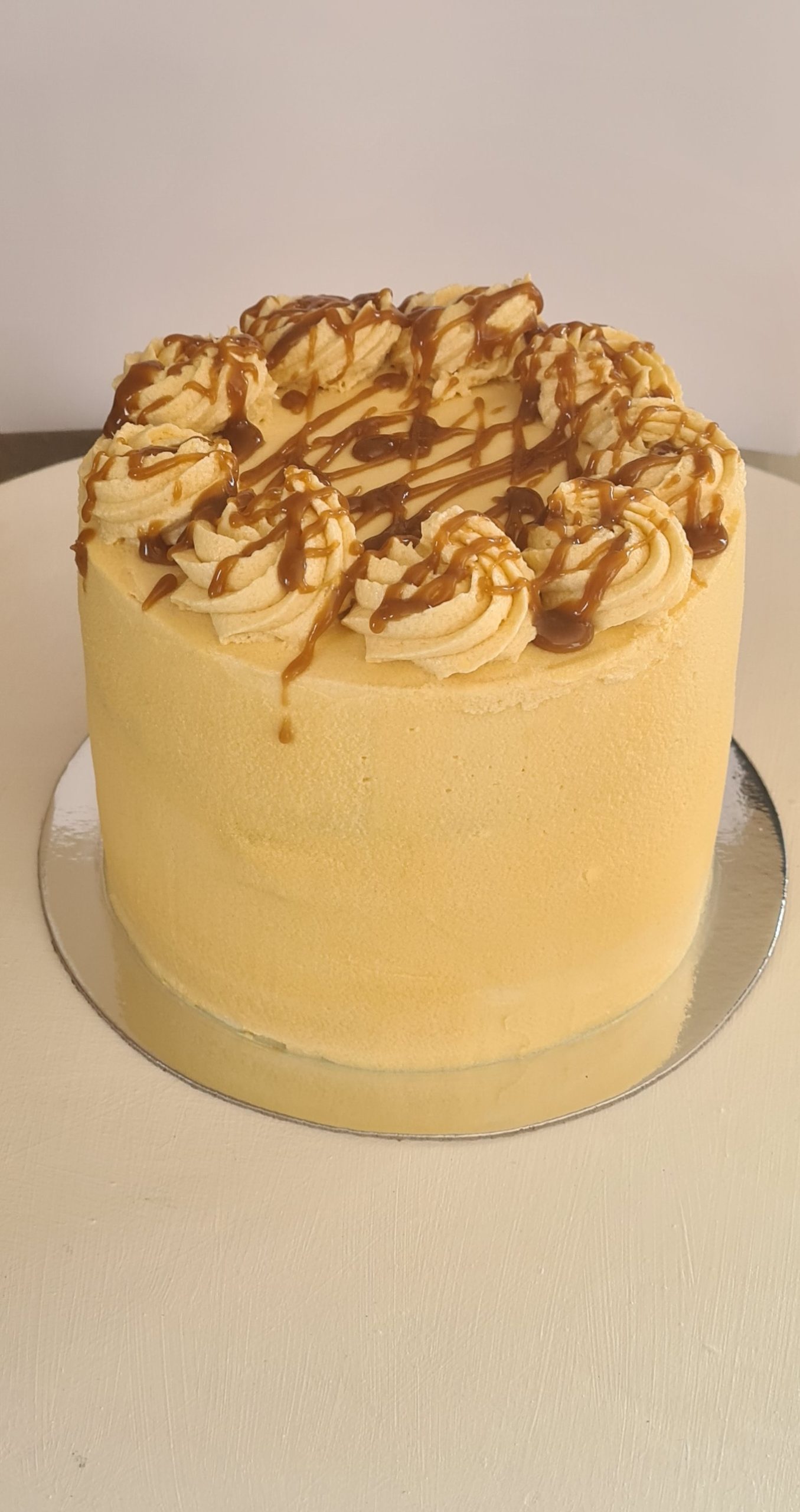 3 Layered baked cheesecake celebration cake