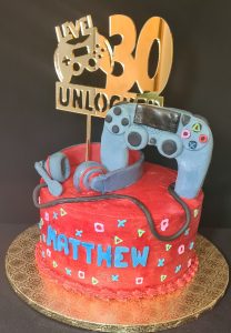 30th birthday gamer cake