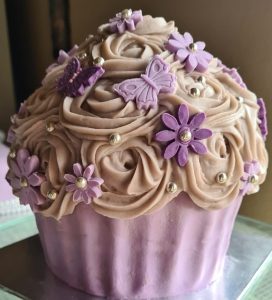 6th Birthday Giant Cupcake Cake