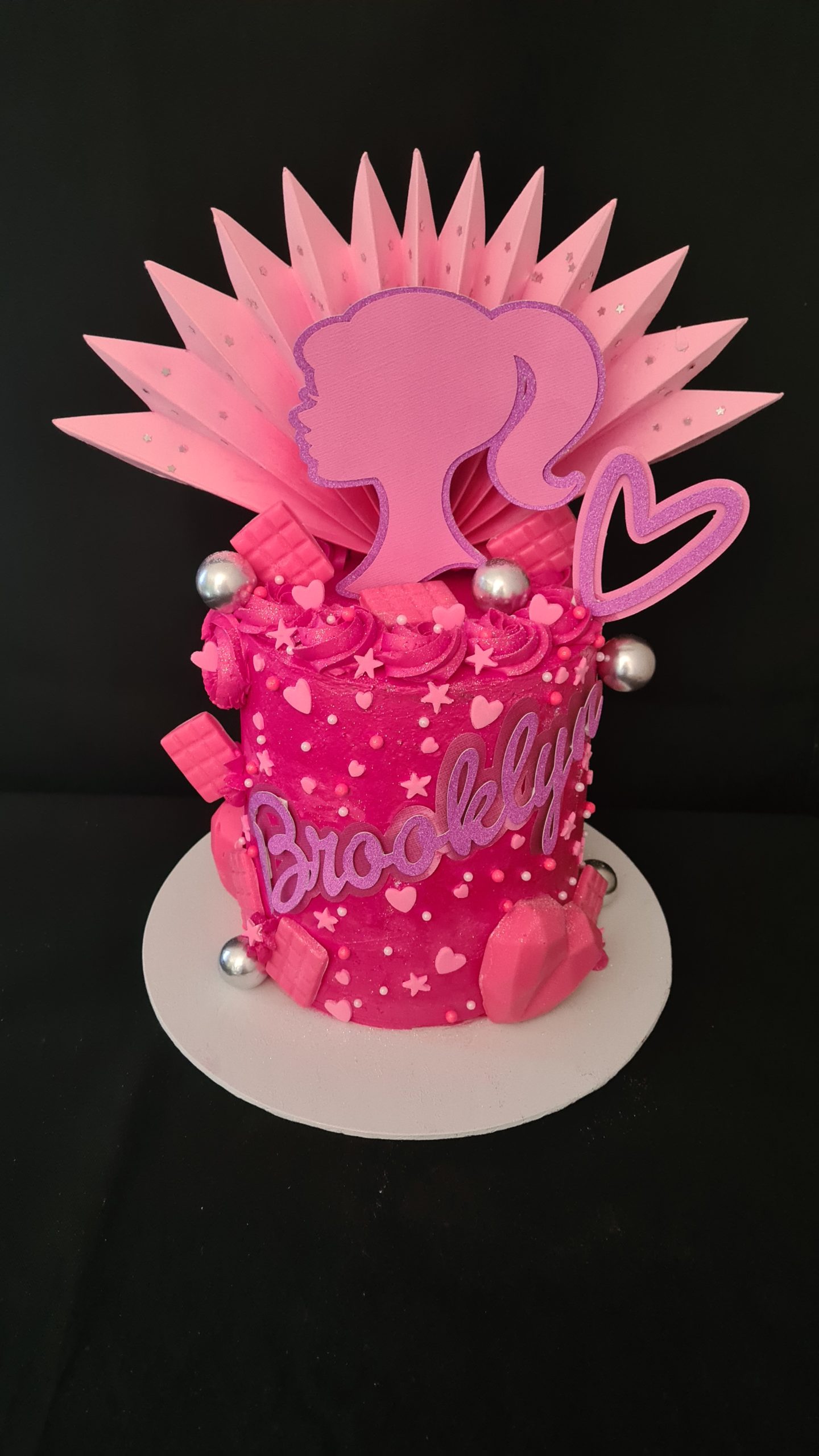 Barbie birthday cake