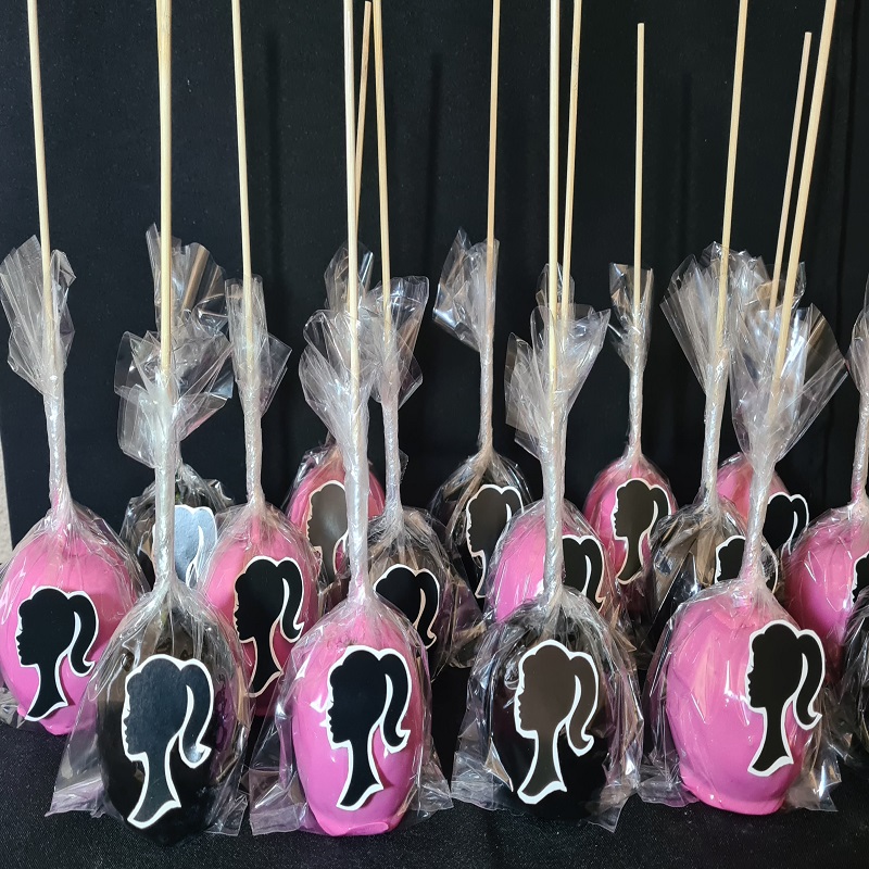 Barbie toffee apples