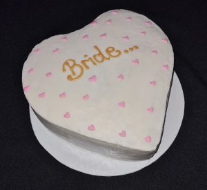 Bride to be celebration cake
