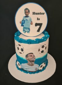 Christano Ronaldo 7th birthday cake