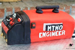 Engineer graduation celebration cake