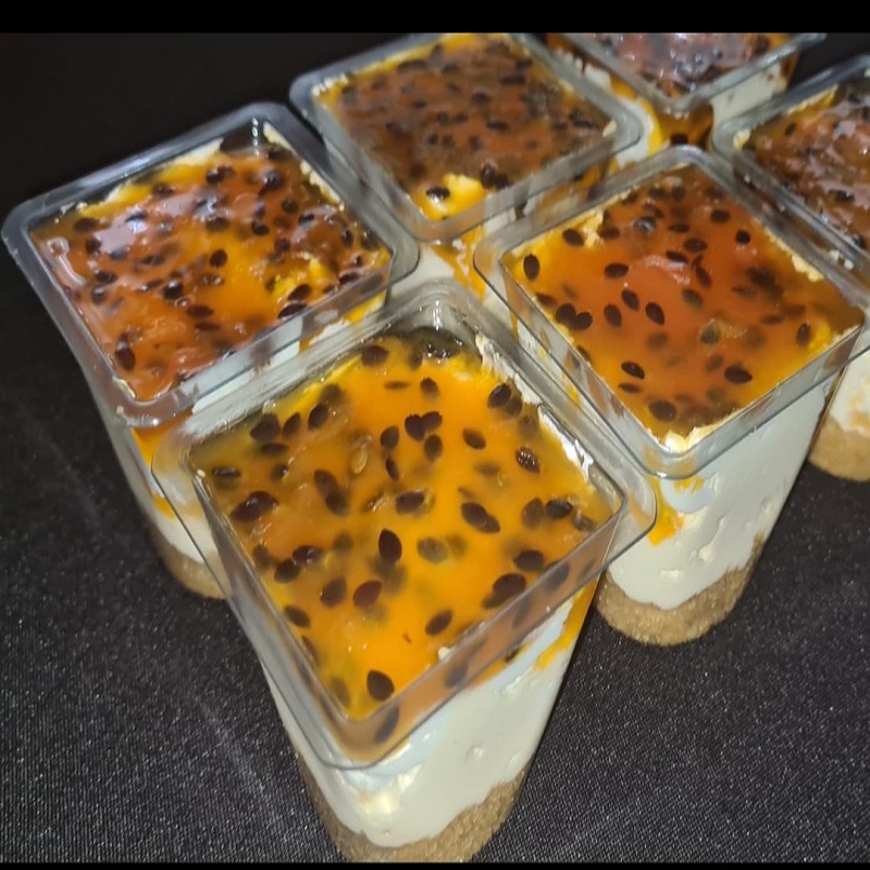 Granadilla cheesecake