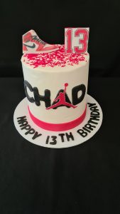 Nike Jordan Birthday cake