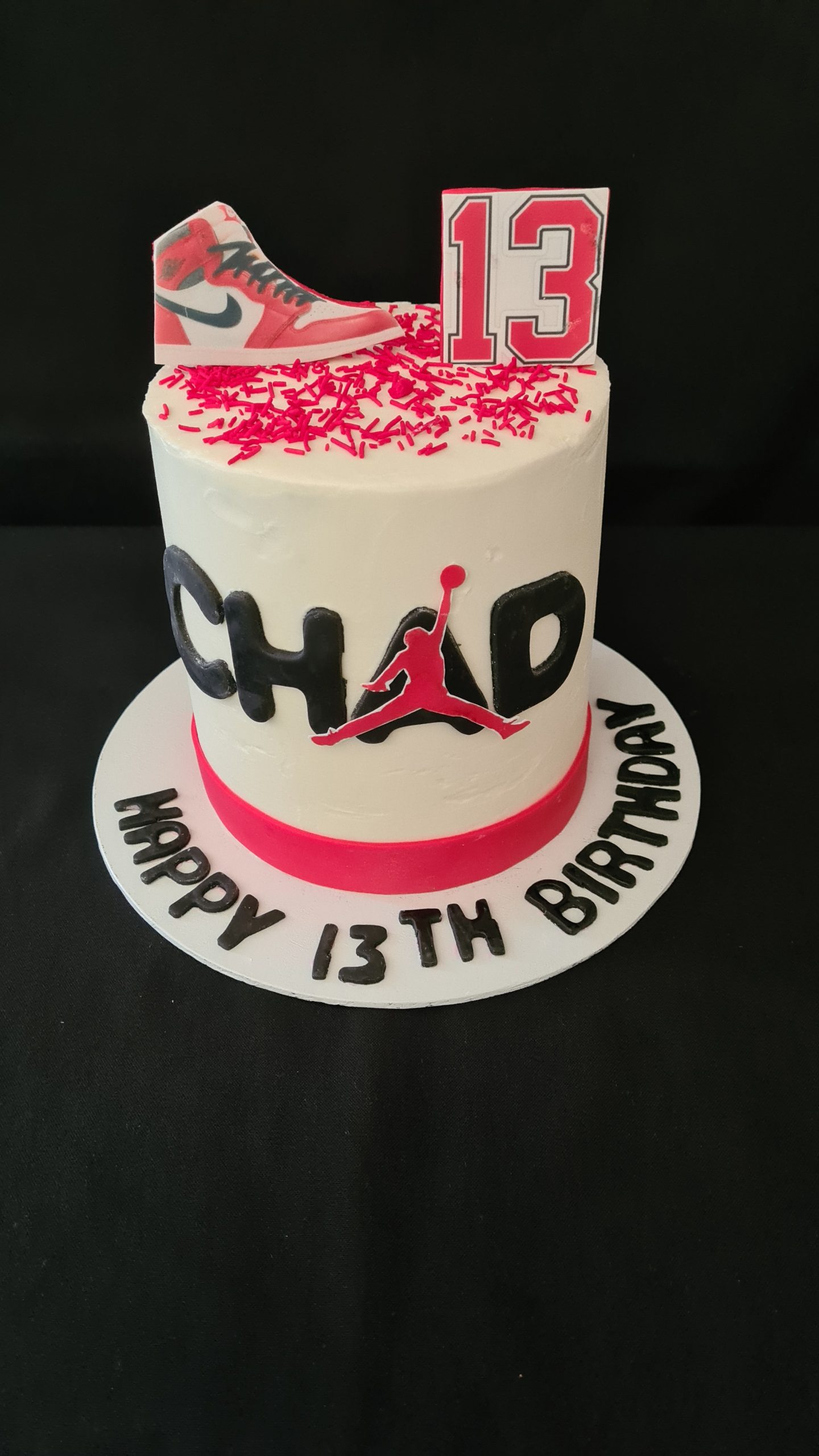 Nike Jordan Birthday cake