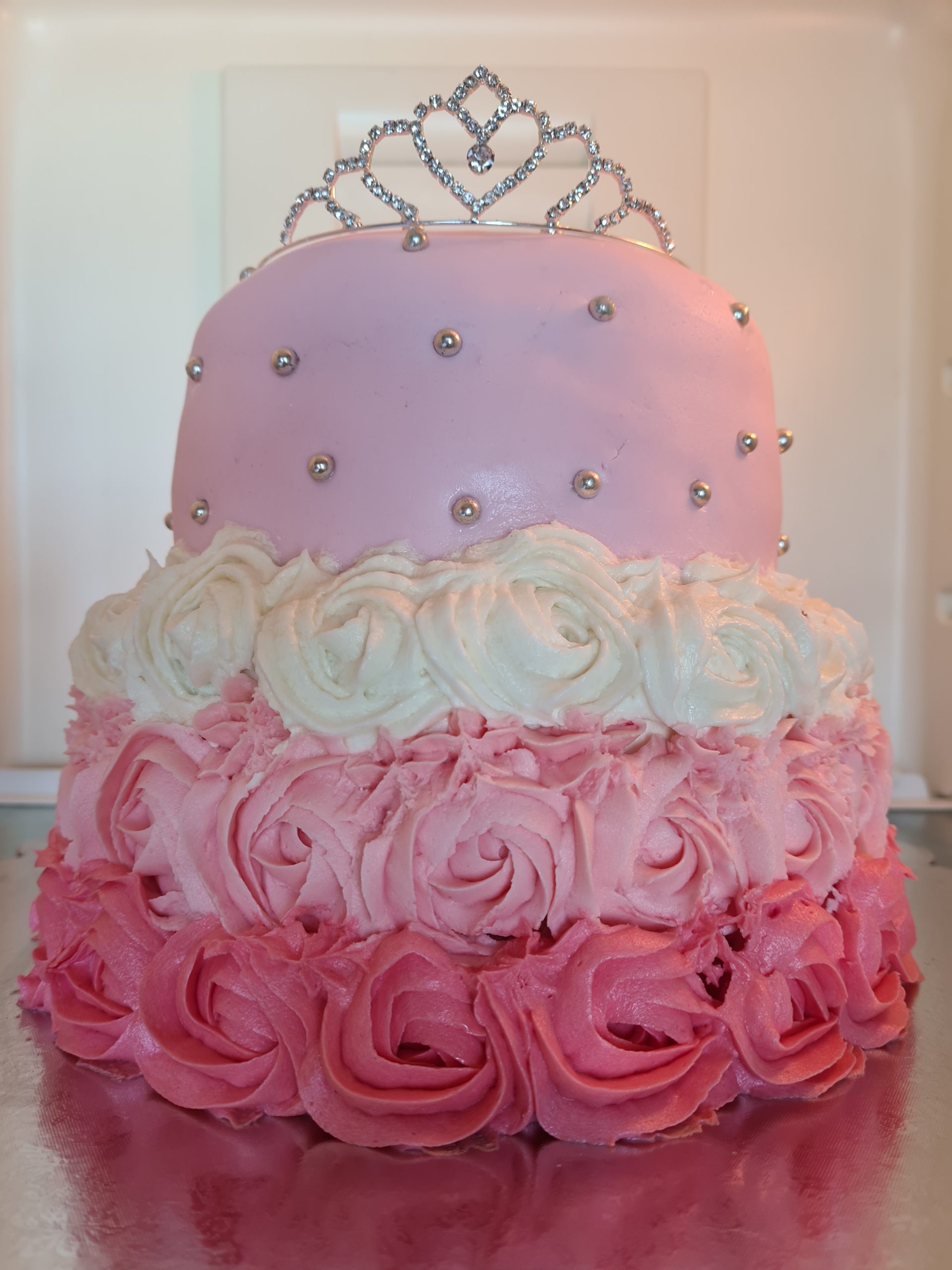 Princess Themed Birthday Girl Cake