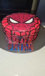 Spiderman cake