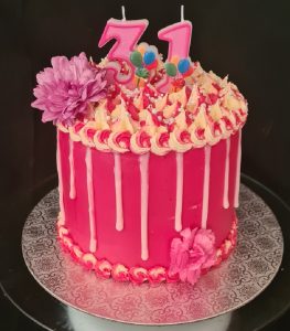 31st Birthday female cake