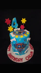 Paw Patrol 4th Birthday cake