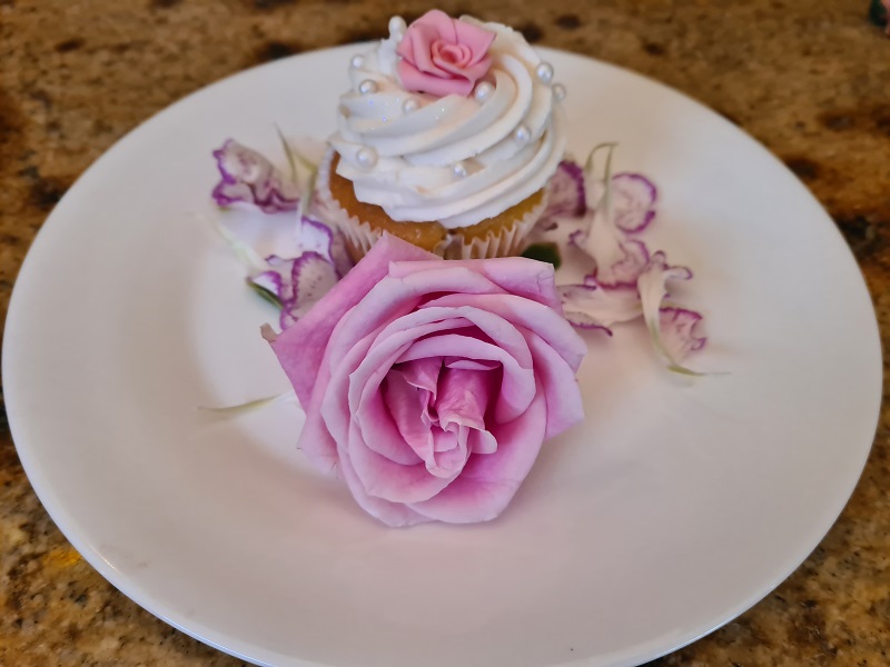 Individually plated cupcake 1