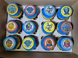 Paw patrol theme cupcakes