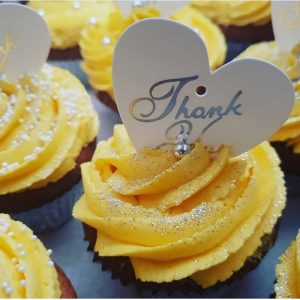 Thank you cupcakes