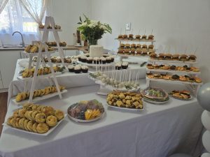 Baptism party set up 1