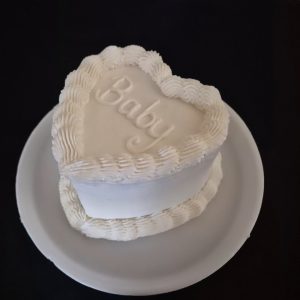 Gender reveal celebration cake