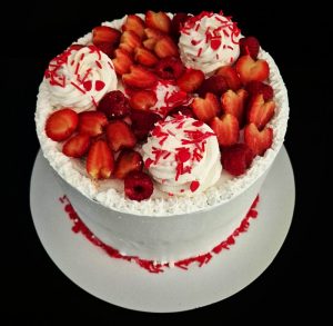 Strawberry shortcake Celebration cake
